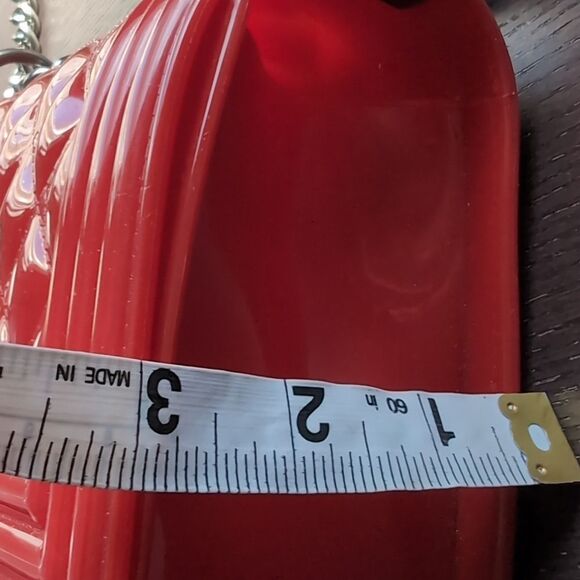 Toyboy Jelly Cherry  Red Quilted Small Chain Shoulder Bag - Picture 15 of 15